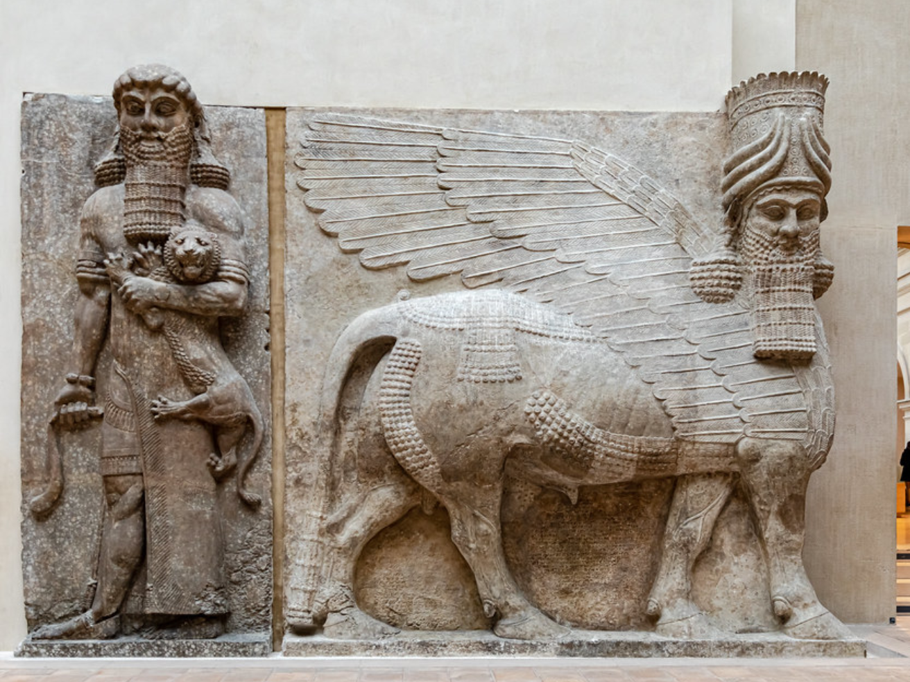 Historical depiction of Gilgamesh